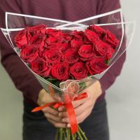 Евро букет из 21 розы