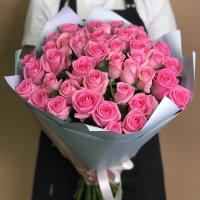 Букет из 41 розовой розы (70 см)