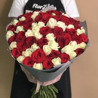 Букет из 61 розы (35 см)